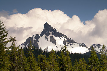 Image showing Big Cowhorn Mt. Thielsen Extinct Volcano Oregon Cascade Range Mo