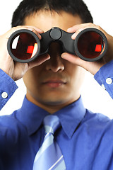 Image showing Businessman with vision