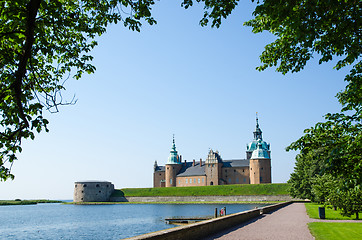 Image showing Medieval castle at Kalmar in Sweden