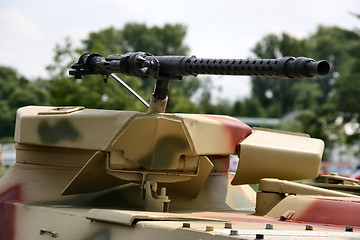 Image showing Armored vehicle detail