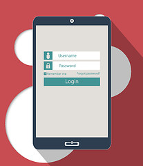 Image showing Login form