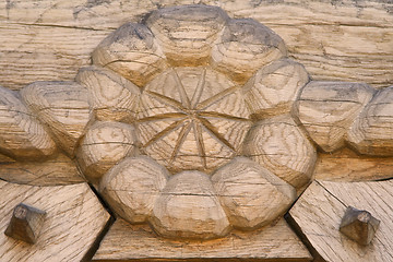 Image showing Wooden sculpture