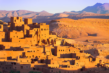 Image showing Ait Benhaddou, Ouarzazate, Morocco.