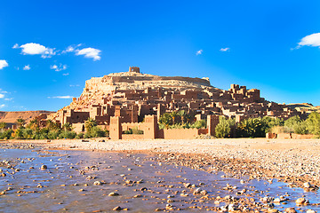 Image showing Ancient city of Ait Benhaddou in Morocco