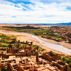 Image showing Ancient city of Ait Benhaddou in Morocco