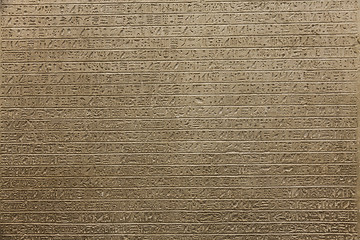 Image showing Hieroglyph background