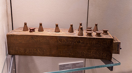 Image showing Egyptian Game of Senet