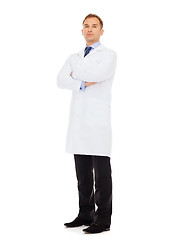 Image showing male doctor in white coat