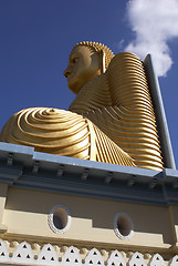 Image showing Golden Buddha in Dambulla