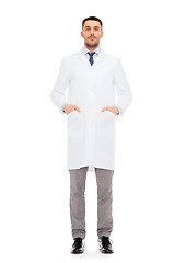 Image showing male doctor in white coat