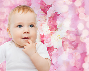 Image showing smiling little baby