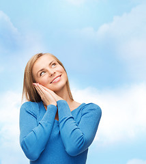 Image showing happy young woman