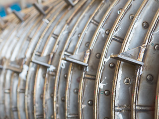 Image showing Industrial dryer abstract