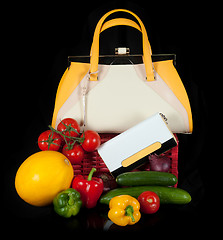 Image showing bag with vegetables