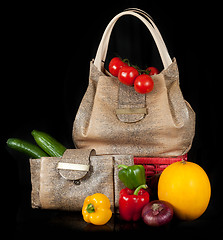 Image showing bag with vegetables