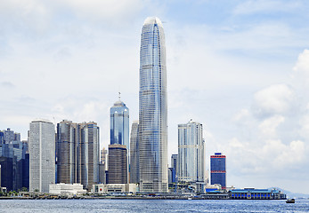 Image showing Modern Buildings in Hong Kong