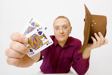 Image showing Gambler