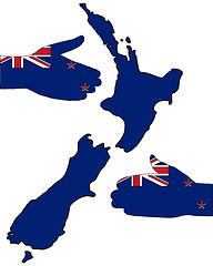 Image showing Welcome to New Zealand 