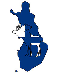 Image showing Finnish moose