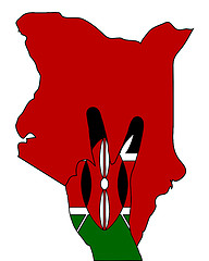 Image showing Kenya hand signal