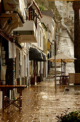 Image showing Rainy Wet Street