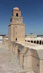 Image showing minaret Arab mosque 