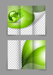 Image showing Green brochure