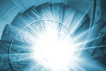 Image showing Spiral staircase

