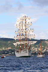 Image showing Tall Ship Races Bergen, Norway 2008