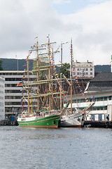 Image showing Tall Ship Races Bergen, Norway 2008