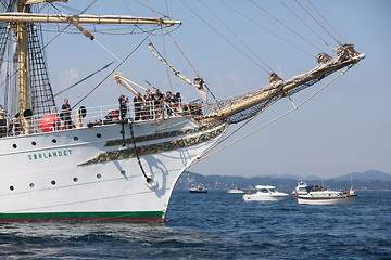 Image showing Tall Ship Races Bergen, Norway 2014