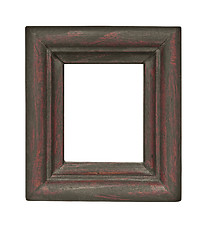 Image showing vintage wooden frame