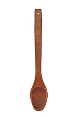 Image showing vintage wooden spoon