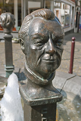 Image showing Willy Brandt Statue in Unkel