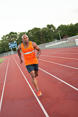 Image showing Track and Field Runner