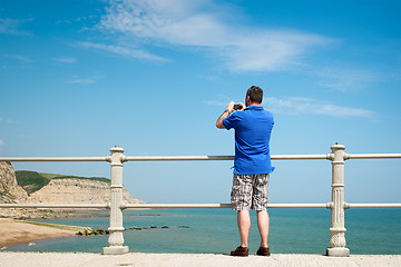 Image showing Photographer at Hastings