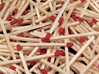 Image showing Wooden Kitchen Matches