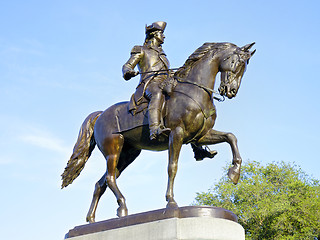 Image showing George Washington Statue, Boston