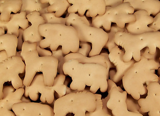 Image showing Full Frame Photo of Animal Crackers