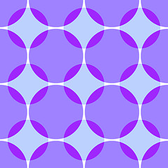 Image showing Colored intersecting circles seamless