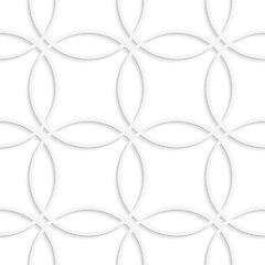 Image showing Simple intersecting circles seamless