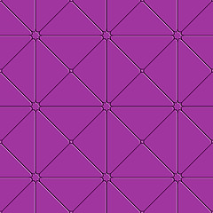 Image showing Purple triangular tile ornament