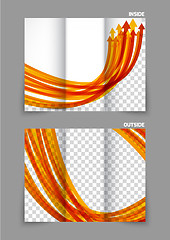 Image showing Arrows tri-fold brochure