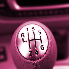 Image showing Gear lever