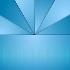 Image showing Abstract blue background