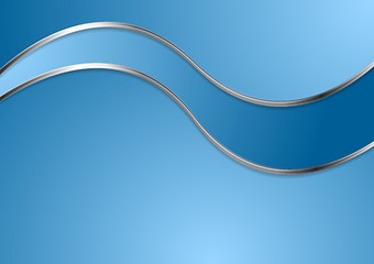 Image showing Abstract wavy background