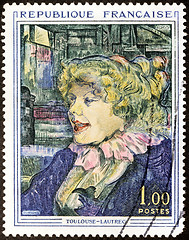 Image showing Toulouse-Lautrec Stamp