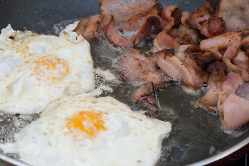Image showing Bacon And Eggs