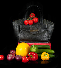 Image showing bag with vegetables