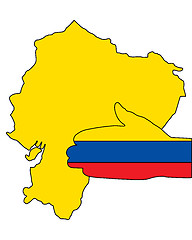 Image showing Welcome to Ecuador